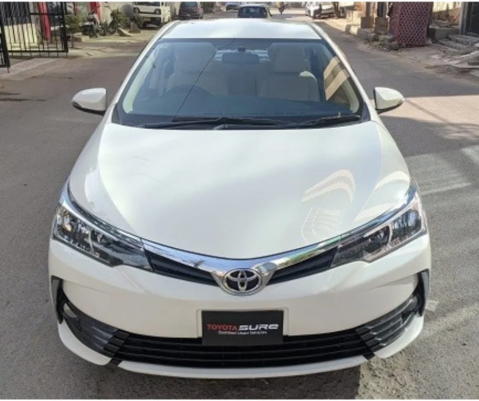 toyota gli for rent in lahore