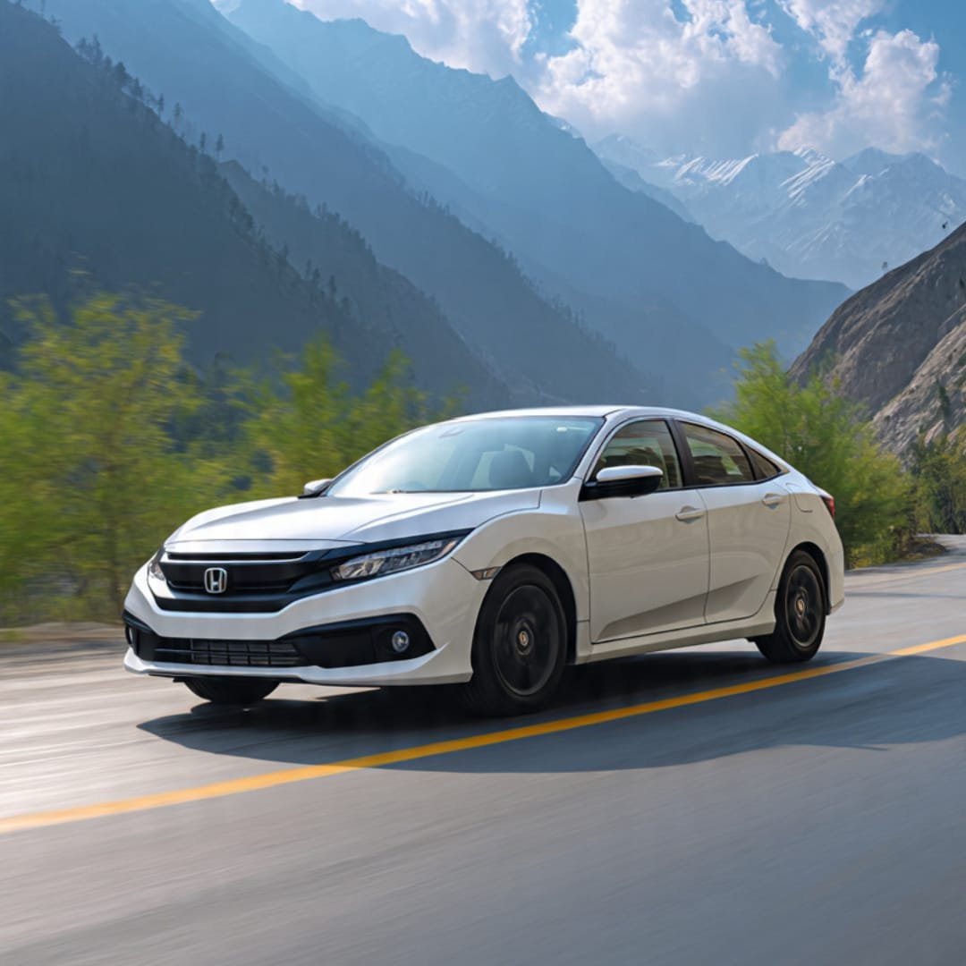 Home Honda civiv car rental Lahore